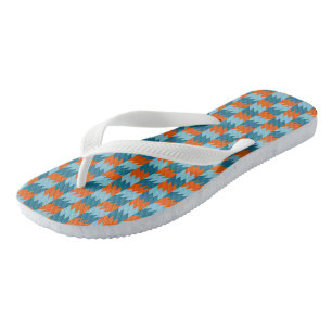 orange und türkis badesandalen