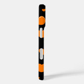 orange und violette Herzen Punkte Case-Mate iPhone Hülle (Rückseite / Rechts)