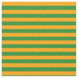 Orange- und Waldgrün Streifen/Linienmuster Stoff