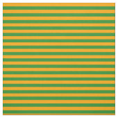 Orange- und Waldgrün Streifen/Linienmuster Stoff (Muster)