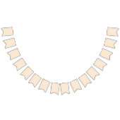 Orange und Weiß mit Wirbel Wimpelkette (Alle)