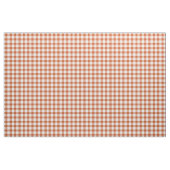 Orange und weiße Karo-Gingham Stoff (Yard (91,4 cm))