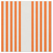 Orange und weiße Streifen Stoff (Nahaufnahme)