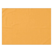 Orange und weiße Tupfen Tischdecke (Vorderseite (Horizontal))