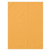 Orange und weiße Tupfen Tischdecke (Vorderseite)