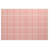 Orange und weißes Gingham-Block-Muster-Gewebe Stoff (Yard (91,4 cm))
