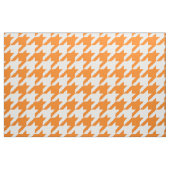 Orange und weißes Hahnentrittmuster-Gewebe Stoff (Fat Quarter (45,7 x 55,9 cm))