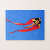 Orange und Yellow Kite Jigsaw Puzzle (Horizontal)