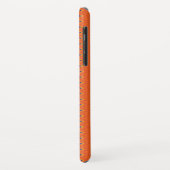 Orange und Zigzag Case-Mate iPhone Hülle (Hinten/Links)