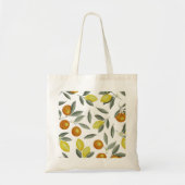 Orange und Zitrone Tragetasche (Vorne)