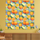 Orange und Zitronen Leinwanddruck (Insitu (Wohnzimmer))