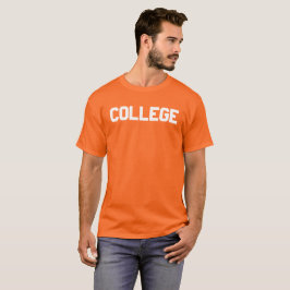 Orange Uni T-Shirt