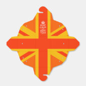 Orange Union Jack British Flag Swag Geschenkschachtel (Ungefaltet)