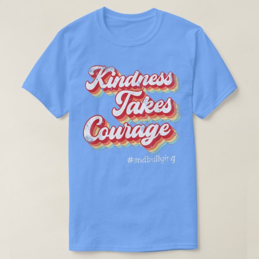Orange Unity Day Antibullying Spreed Kindness T-Shirt (Design vorne)