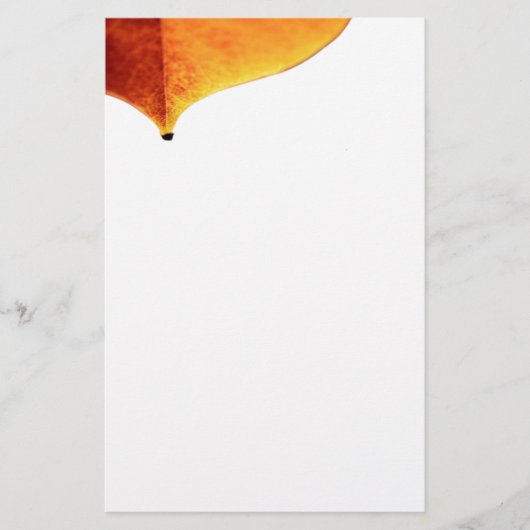 Orange Verlass Stationery Briefpapier (Vorderseite)