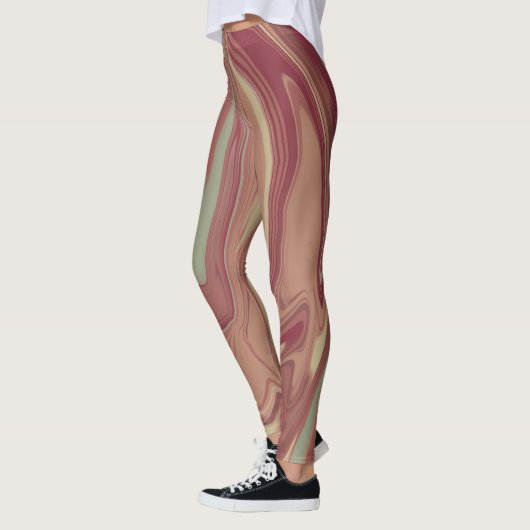 Orange Vibe Leggings (Links)