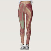 Orange Vibe Leggings (Vorderseite)