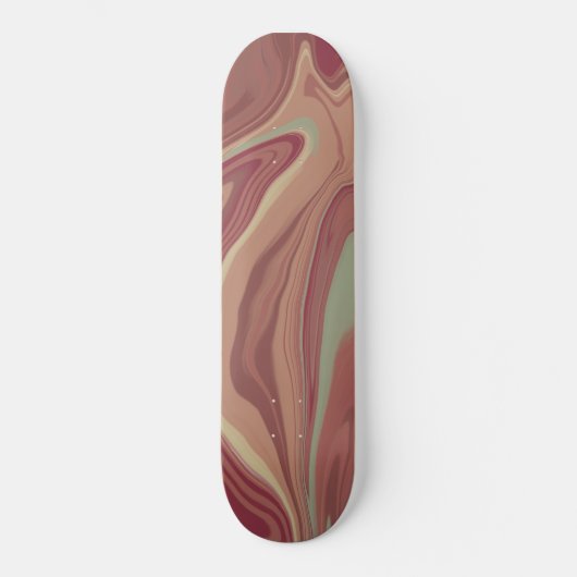 Orange Vibe Skateboard (Vorderseite)
