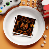 Orange Video Game Controller Serviette