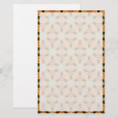 Orange Vintages Briefpapier Browns (Vorne/Hinten)