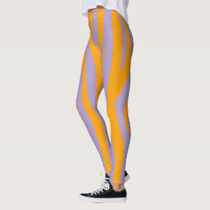 Orange Violine Sport Women Leggings