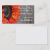 Orange Visitenkarte (Vorne/Hinten)