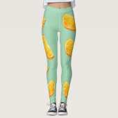 Orange, vitamine C Leggings (Vorderseite)