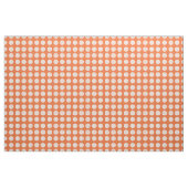 Orange Volleyball Holzfußboden Gemustert Stoff (Fat Quarter (45,7 x 55,9 cm))