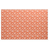 Orange Volleyball Zickzack Gemustert Stoff (Fat Quarter (45,7 x 55,9 cm))