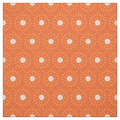 Orange Volleyballs Kaleidoskop Muster Stoff (Muster)