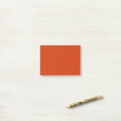 Orange-Vorlage Post-it Klebezettel (Auf Schreibtisch)