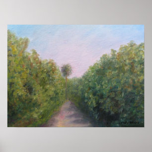 ORANGE WALDUNG IN CITRA, FLORIDA POSTER