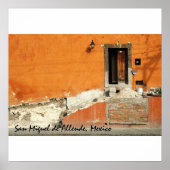 Orange Wall Poster (Vorne)