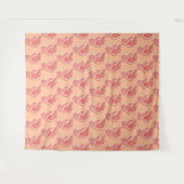 Orange Wandteppich (Vorderseite (Horizontal))