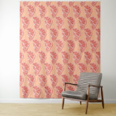 Orange Wandteppich (Beispiel)