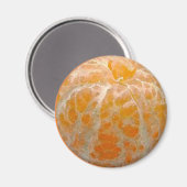 Orange Wasserfarbe - Magnet (Vorderseite/Rückseite)