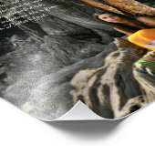 Orange Water Fairy William Butler Yeats Zitat Fotodruck (Ecke)