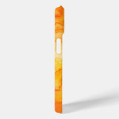 Orange Watercolor Case-Mate iPhone Hülle (Rückseite / Rechts)