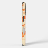 Orange Watercolor Schmetterlinge Case-Mate iPhone Hülle (Rückseite / Rechts)