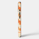 Orange Watercolor Schmetterlinge Case-Mate iPhone Hülle (Rückseite / Links)