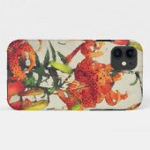 Orange Watercolor Tiger Lilie 1 Case-Mate iPhone Hülle (Rückseite (Horizontal))