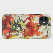 Orange Watercolor Tiger Lilie 1 Case-Mate iPhone Hülle (Rückseite (Horizontal))