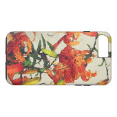 Orange Watercolor Tiger Lilie 1 Case-Mate iPhone Hülle (Rückseite (Horizontal))
