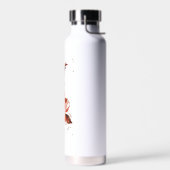 Orange Watercolor Trinkflasche (Links)