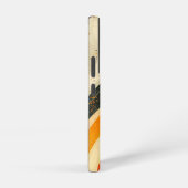 Orange Wave Rush Phone Case Samsung Galaxy Hülle (Rechte Seite)