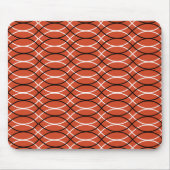 Orange Waves Mousepad (Vorne)