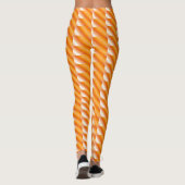 Orange Wedges Leggings (Rückseite)