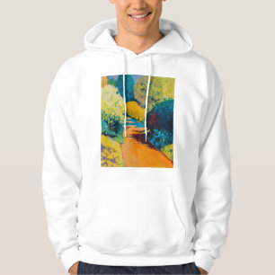 Orange Weg Hoodie