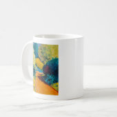 Orange Weg Kaffeetasse (Vorderseite Links)