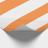Orange weiß gestrichen, einfach modern geschenkpapier (Ecke)